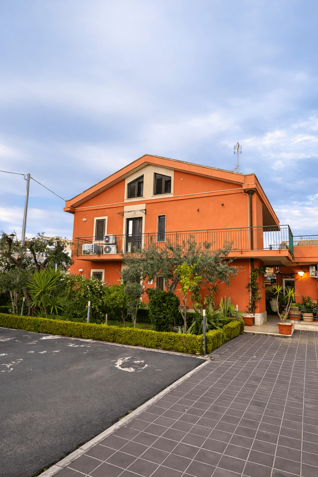 Ingresso del B&B Borgo Ognina